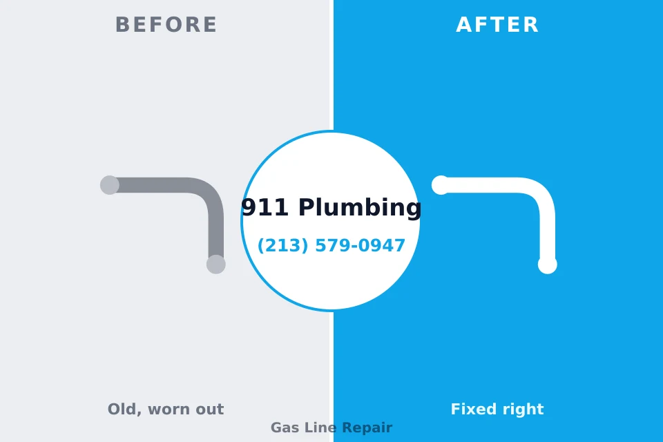 Before and after: plumbing company Factoryville, PA